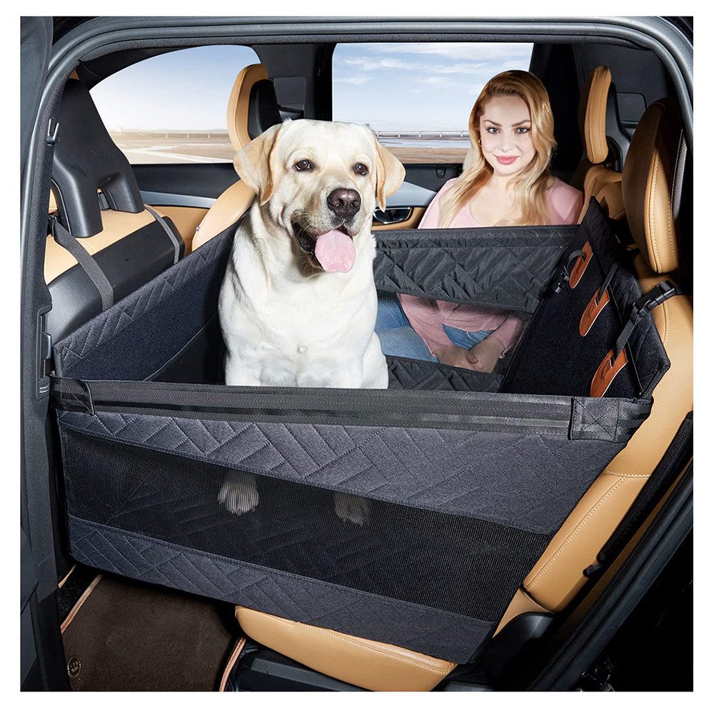 Ledander Hunde-Autositz Hundedecke Auto Rückbank Tier-Autoschondecke günstig online kaufen