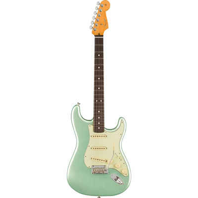 Fender E-Gitarre, American Professional II Stratocaster RW Mystic Surf Green - E-Gitar
