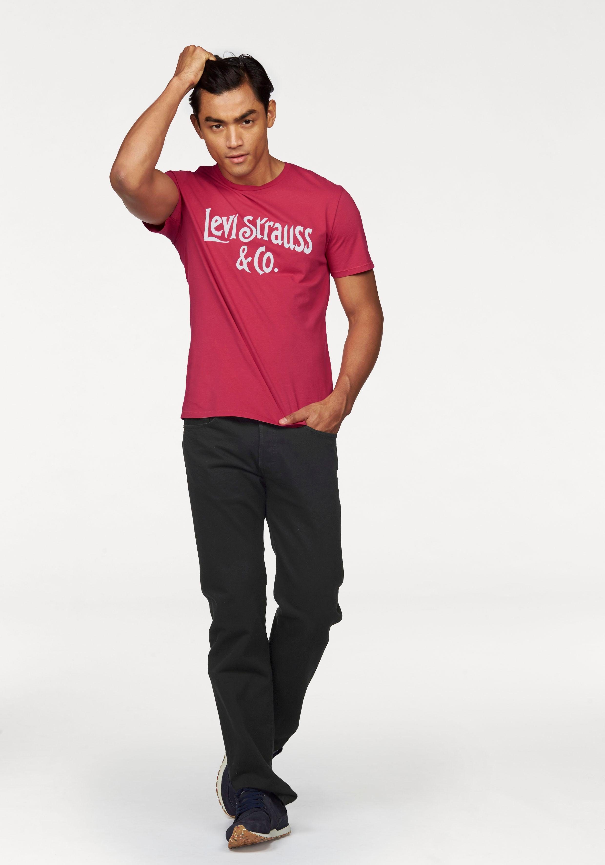 Levi's® Straight-Jeans 501 LEVI'S ORIGINAL mit Markenlabel – Bild 4 von 5