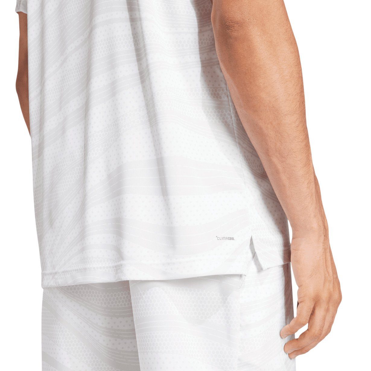 adidas Performance T-Shirt Club Tennis Climacool Graphic weiss Herren