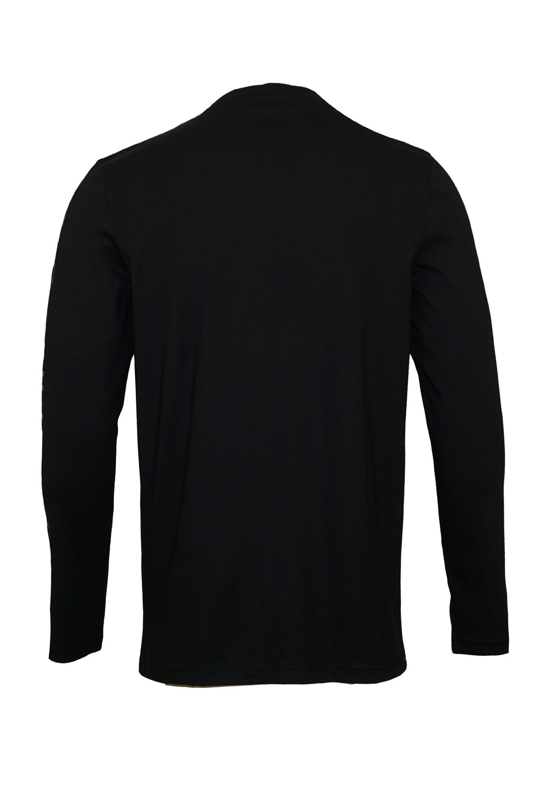 schwarz Shirt Longsleeve Assn Polo Longsleeve R-Neck U.S.