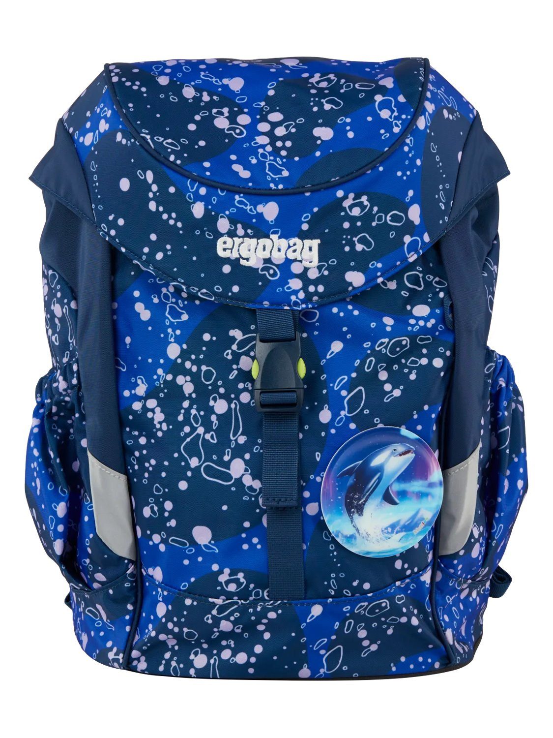 ergobag Kinderrucksack mini, mit Hüft- & Brustgurt für einen ergonomischen Sitz