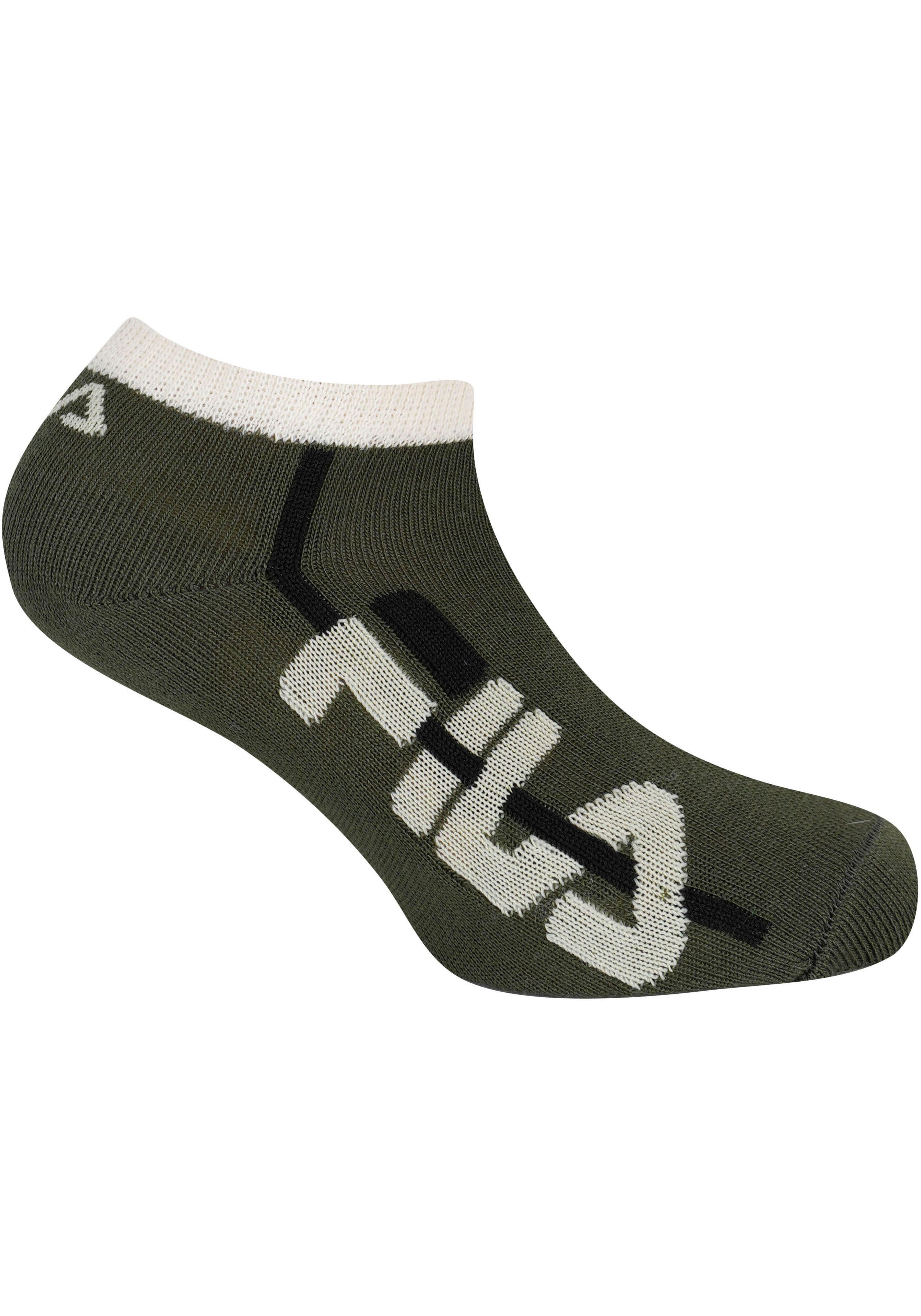 Fila Freizeitsocken JUNIOR BOY INVISIBLE SOCKS (6-Paar) Bequemes Fußbett für optimalen Komfort