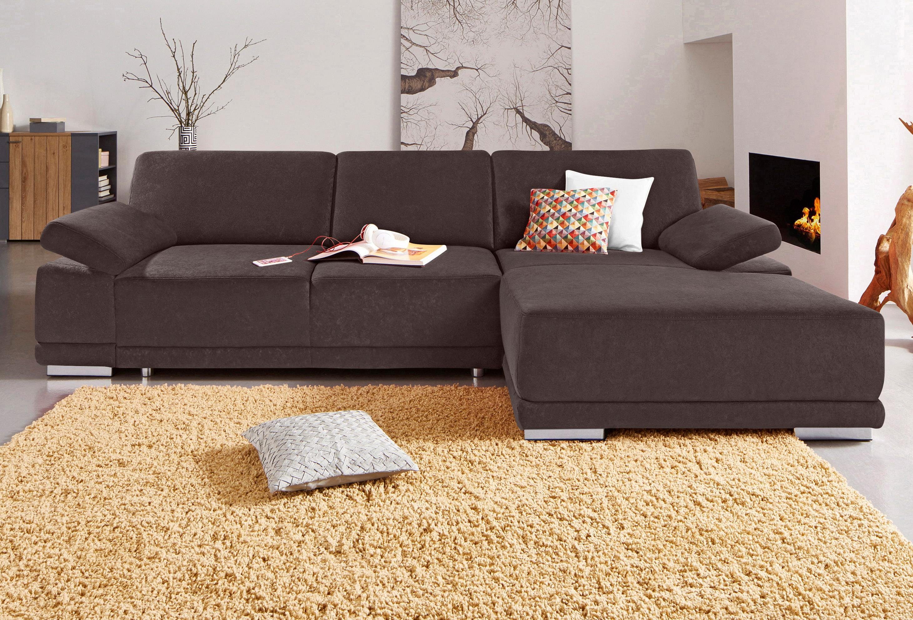 sit&more Ecksofa Coria L-Form, mit XL-Recamiere, günstig online kaufen