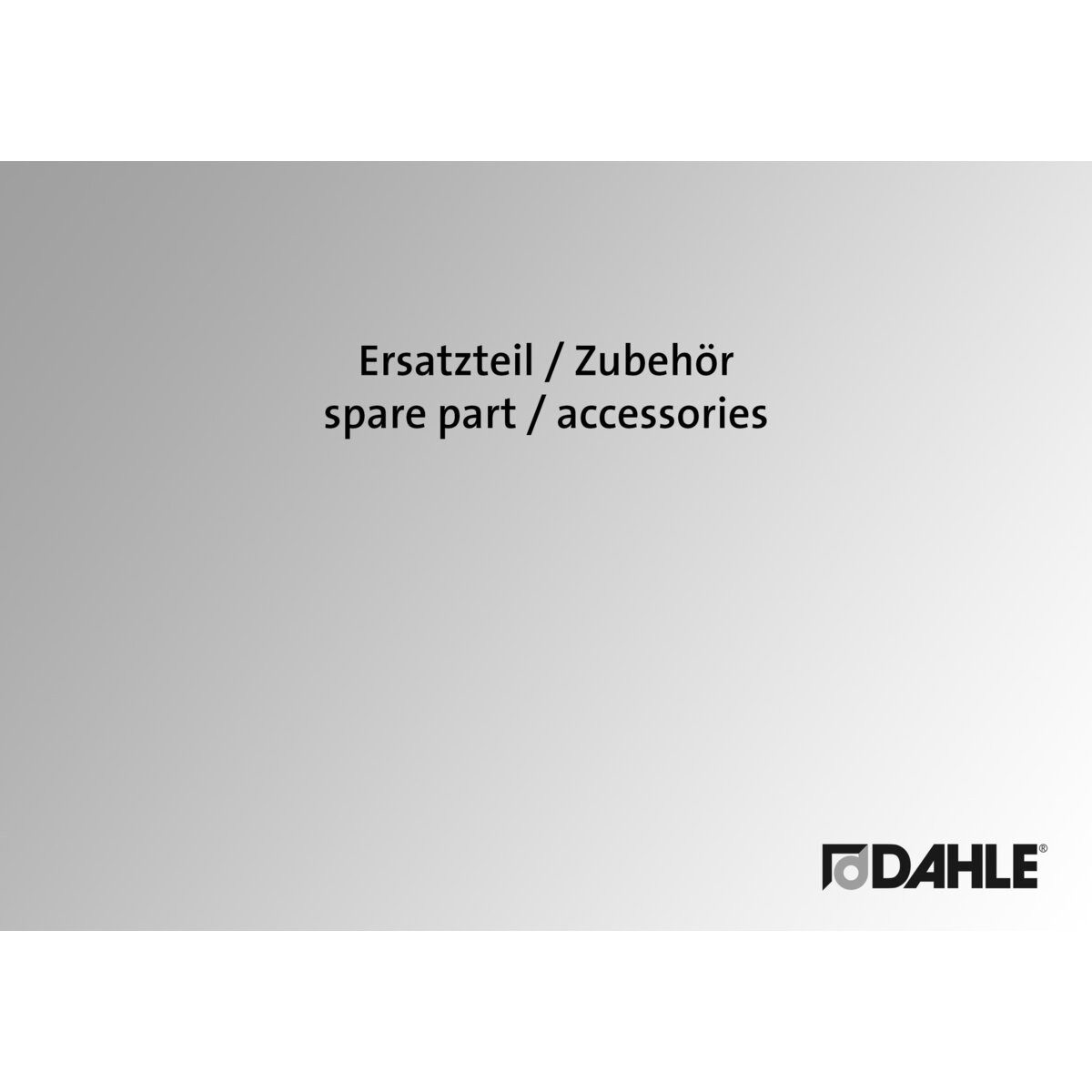 DAHLE Anspitzer Ersatzfräser-Aggregat 10015 für Spitzmaschine 166