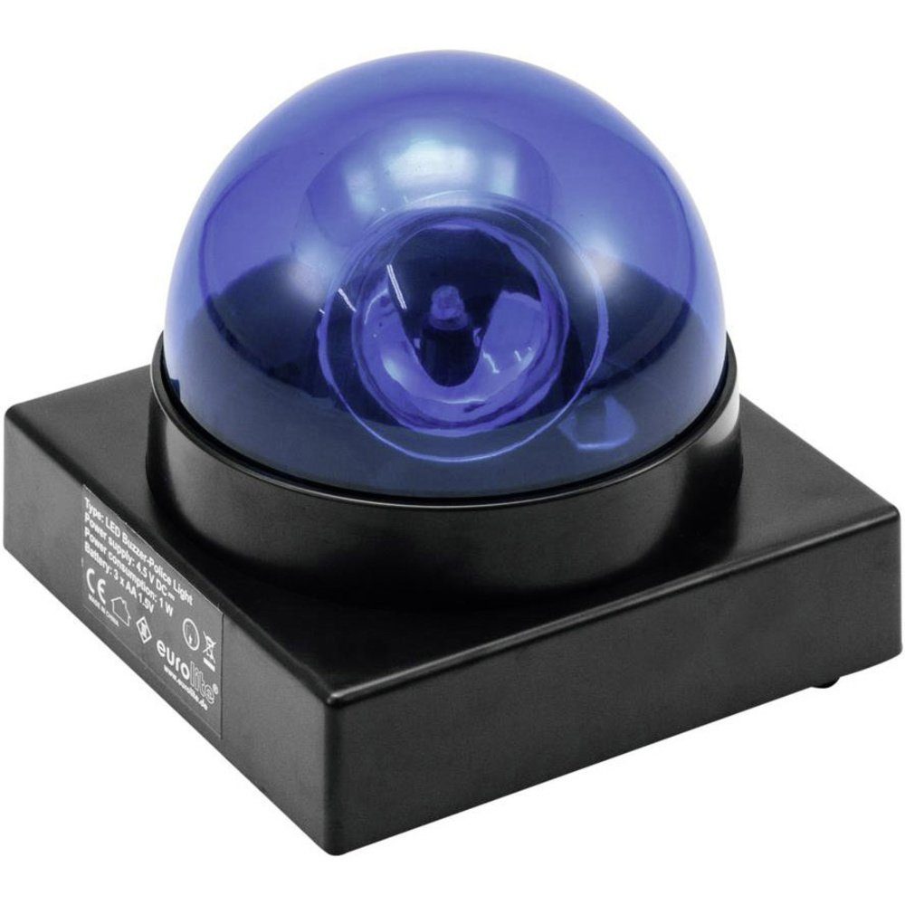 Discolicht Eurolite 50603650 LED Polizeilicht 1 W Blau Anzahl Leuchtmittel: 1