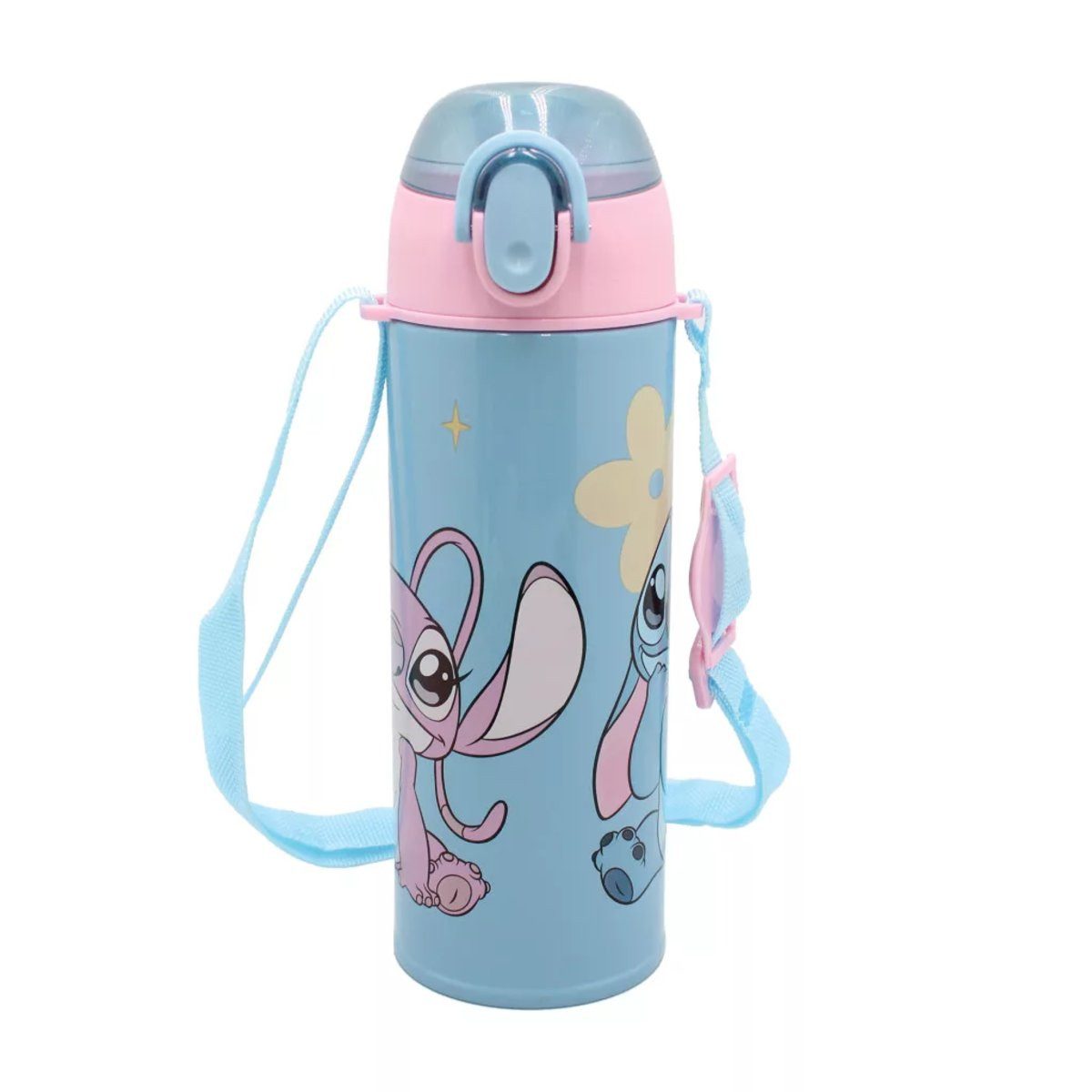Disney Trinkflasche Disney Lilo und Stitch Universe Aluminium thermo Trinkflasche
