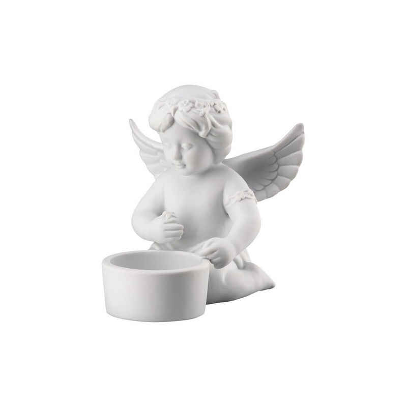 Rosenthal Настольные лампы Engel Tischlicht Weiß matt Engel mit Blumenkranz (1 St), aus Porzellan