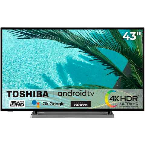 Toshiba 43UA3D63DG LED-Fernseher (108 cm/43 Zoll, 4K Ultra HD, Android TV)