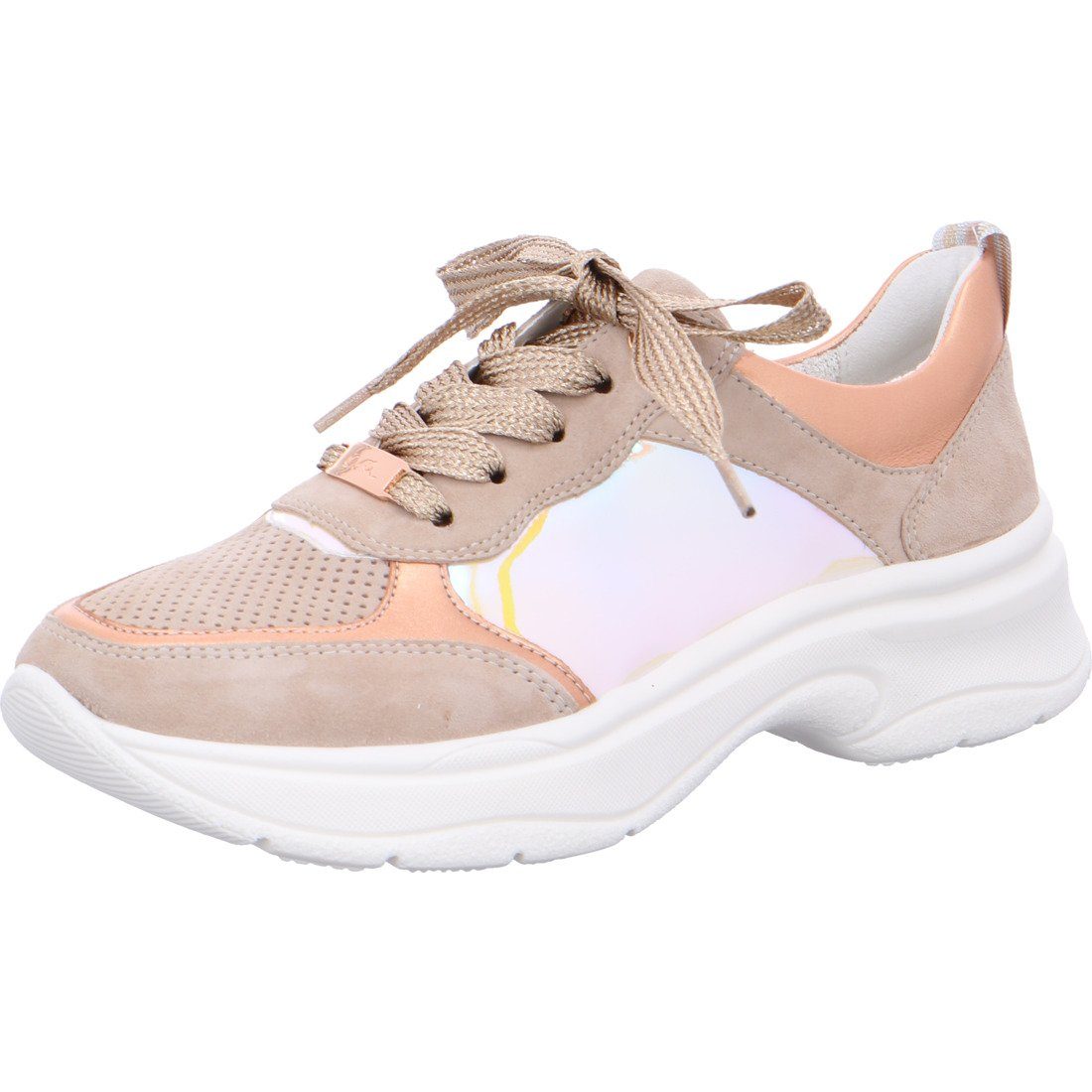 Ara Ara Schuhe, Schnürschuh Roma beige Schnürschuh 039956 Damen - Leder