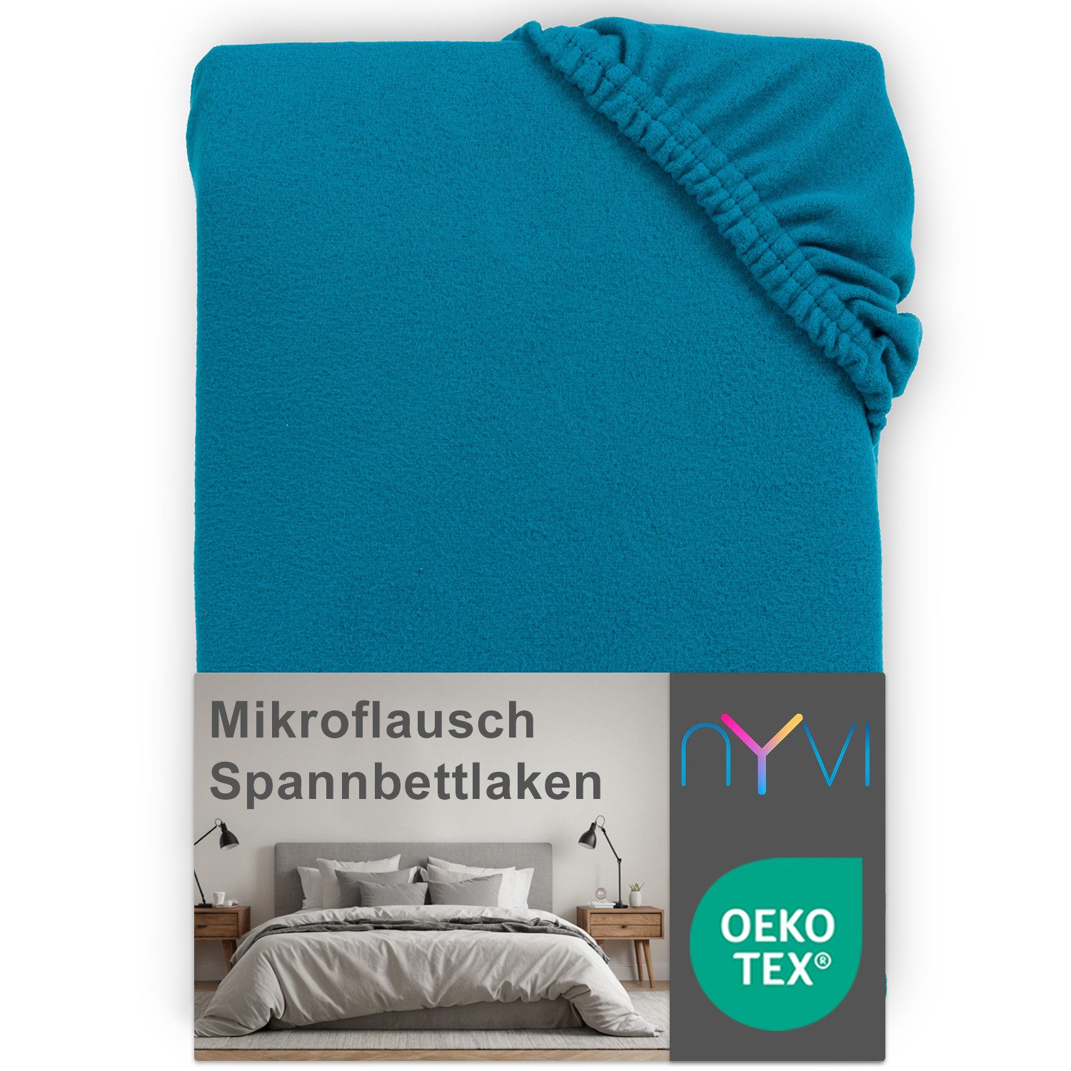NYVI Spannbettlaken Spannbettlaken DreamScience Mikroflausch für günstig online kaufen