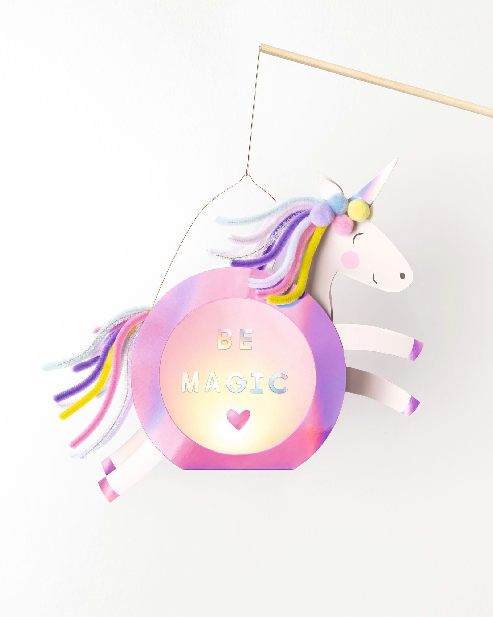 Folia Max Bringmann KG Papierlaterne DIY Laterne - Bastelset mit LED-Licht, je 2 Motive zur Auswahl