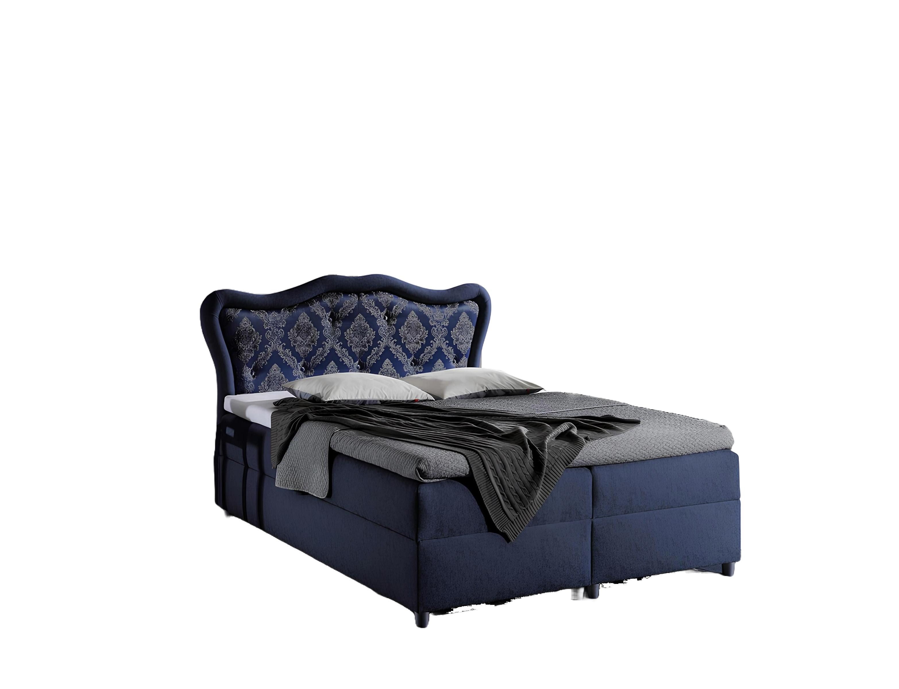 Bett Traditionelles Bett Boxspring Betten Barock Schlafzimmer Möbel Luxus