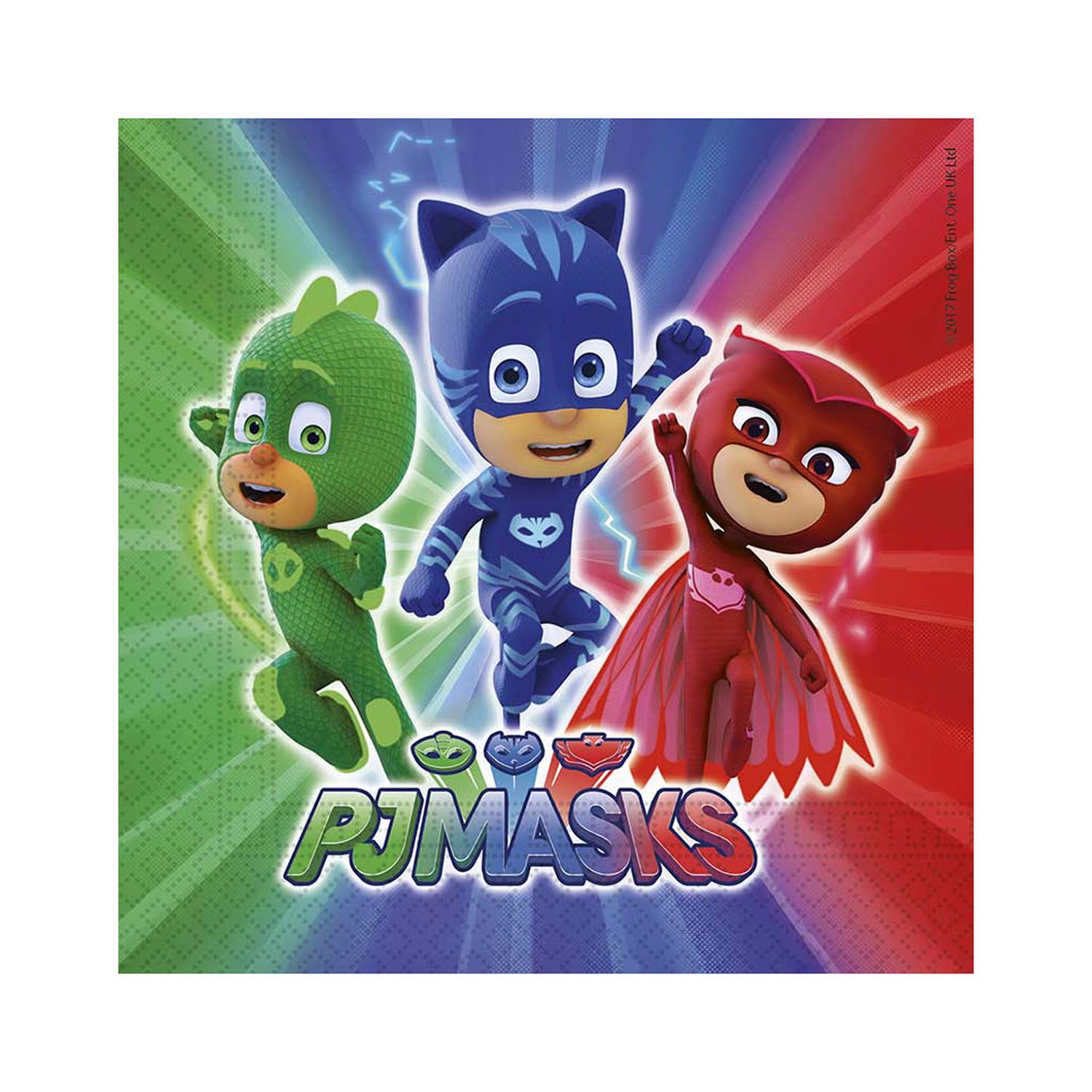 Procos Hängedekoration Servietten Pyjamahelden 20Stk./33cm günstig online kaufen