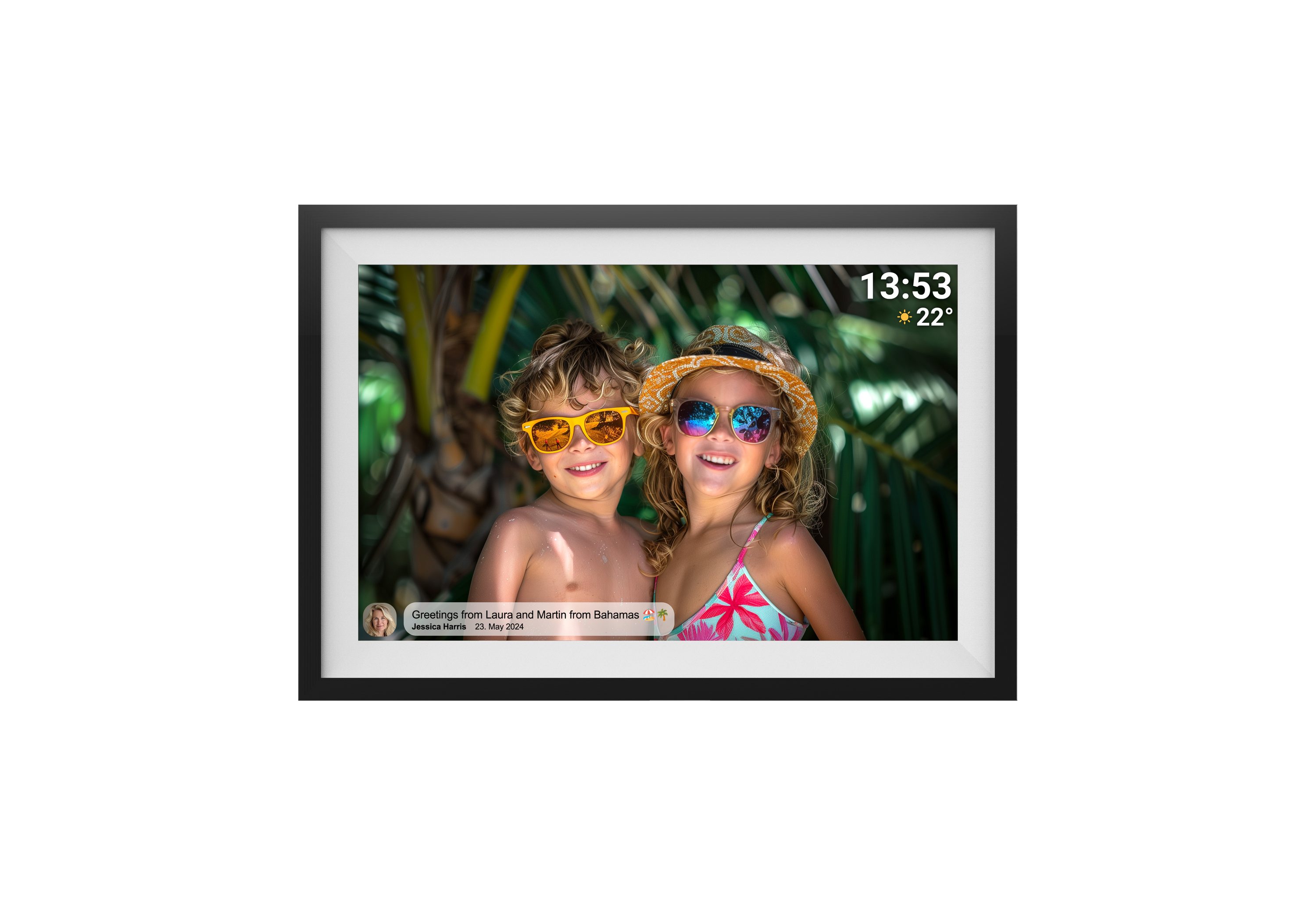 Denver PFF-1016 Digitaler Bilderrahmen (25.7 cm/10.1 ", 16 GB) günstig online kaufen