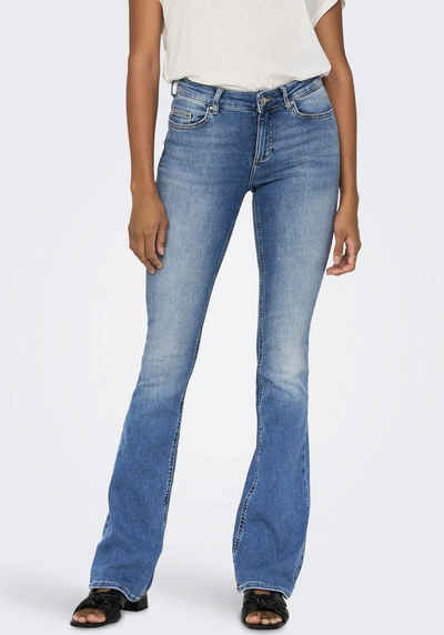 ONLY Bootcut-Jeans ONLBLUSH LIFE MID FLARED DNM TAI467 NOOS