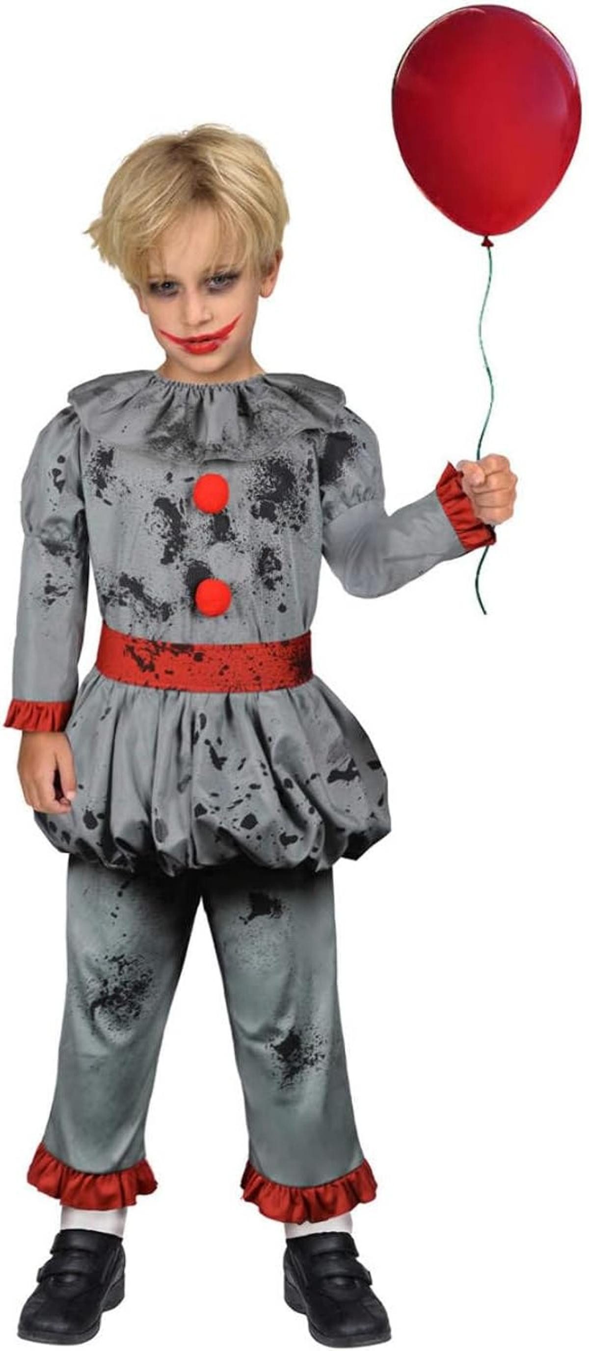 Kostüm amscan Böser Clown Halloween Kostüm für Kinder Jungen 6-8 Jahre