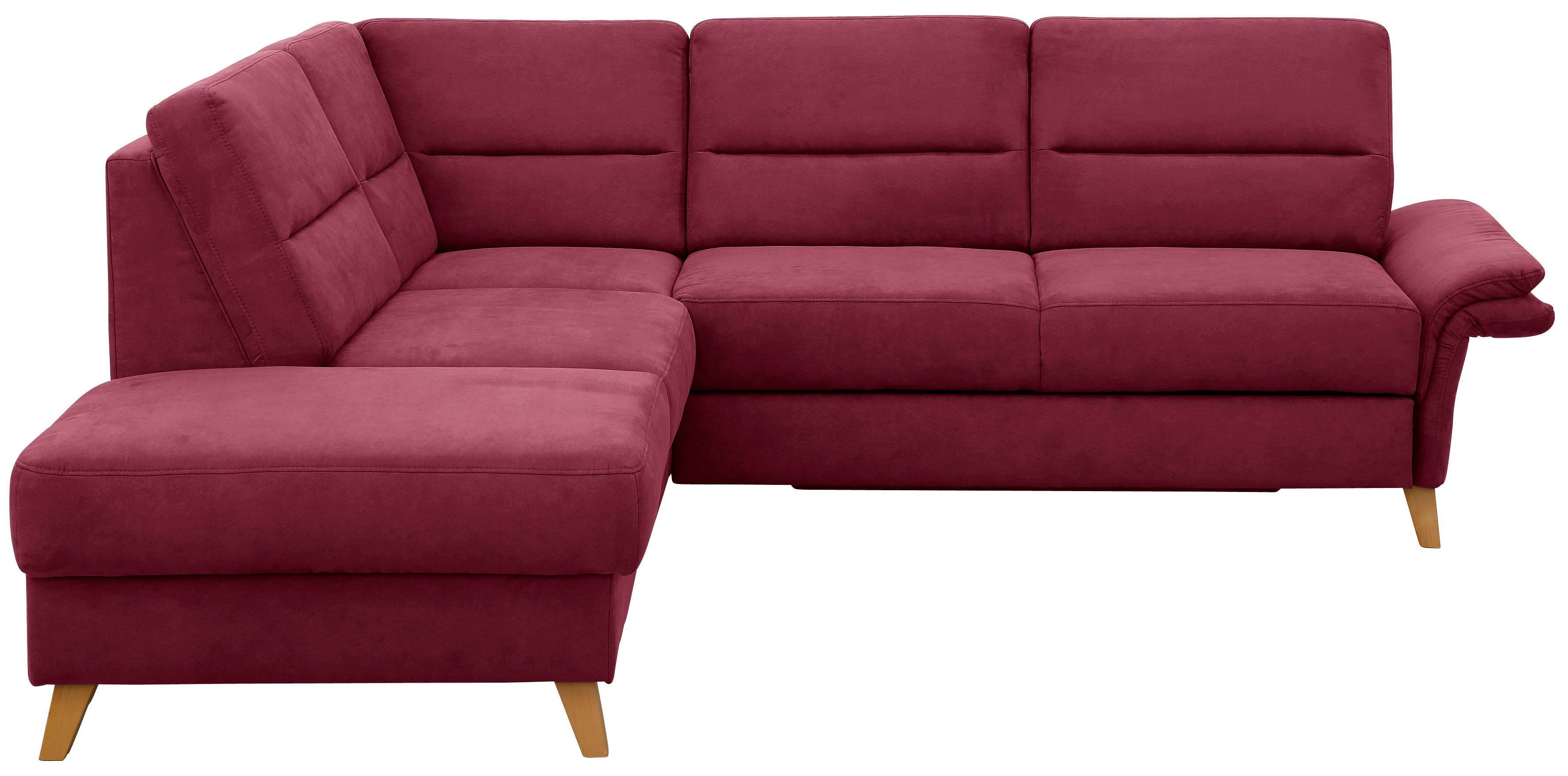 Home affaire Ecksofa Westerland L-Form, Federkern-Polsterung, günstig online kaufen
