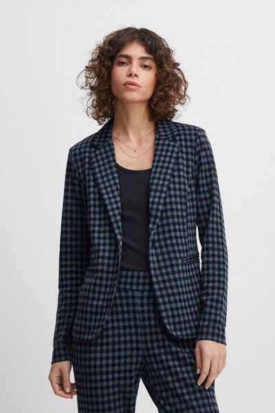 Ichi Sweatblazer IHKATE CHECKY BL - 20114642