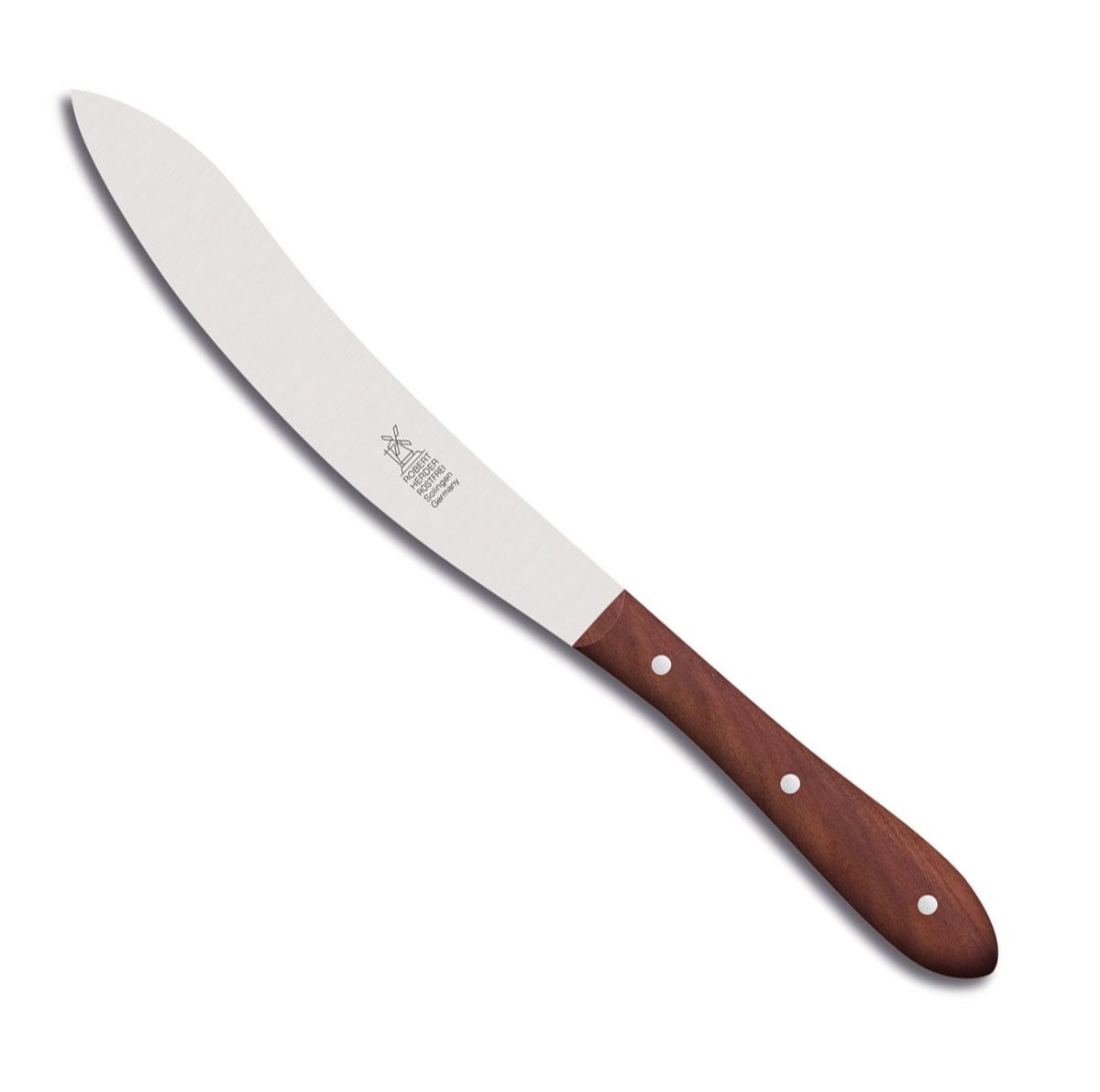 Windmühlenmesser Zubereitungsmesser Yatagan Universalmesser, rostfrei, 160 mm Klinge