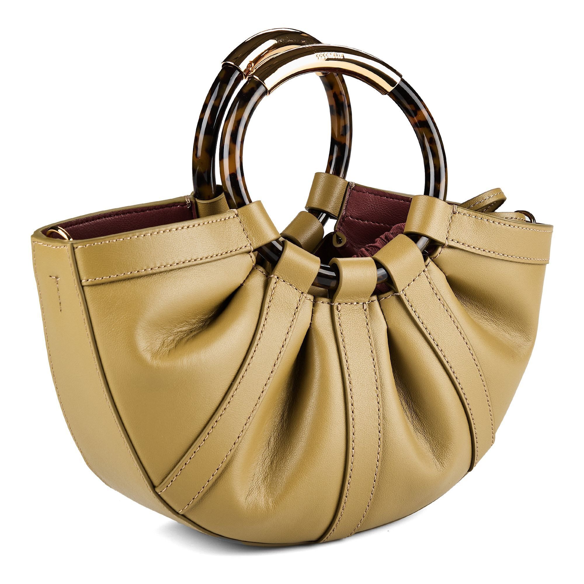 COCCINELLE Henkeltasche Shell, Leder