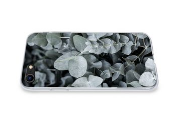MuchoWow Handyhülle Natur - Pflanzen - Eukalyptus - Blätter, Handyhülle Apple iPhone 8, Smartphone-Bumper, Print, Handy Schutzhülle