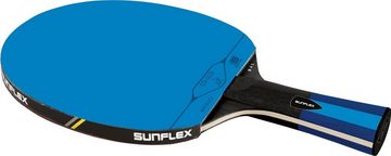Sunflex Tischtennisschläger B45 + 3*** ITTF SX40+ Tischtennisbälle, Tischtennis Schläger Set Tischtennisset Table Tennis Bat Racket