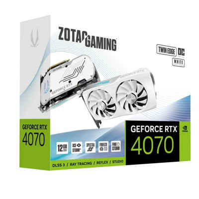 Zotac GAMING GeForce RTX 4070 Twin Edge OC White Edition Grafikkarte
