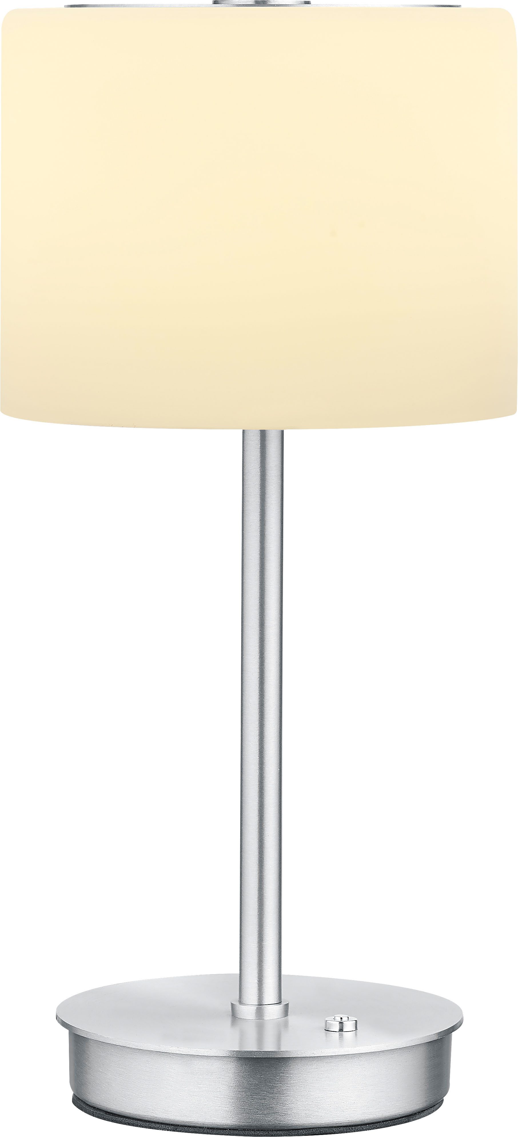 HELL höllisch gutes Licht LED Tischleuchte ABBY, LED fest integriert, Warmweiß, Tastdimmer