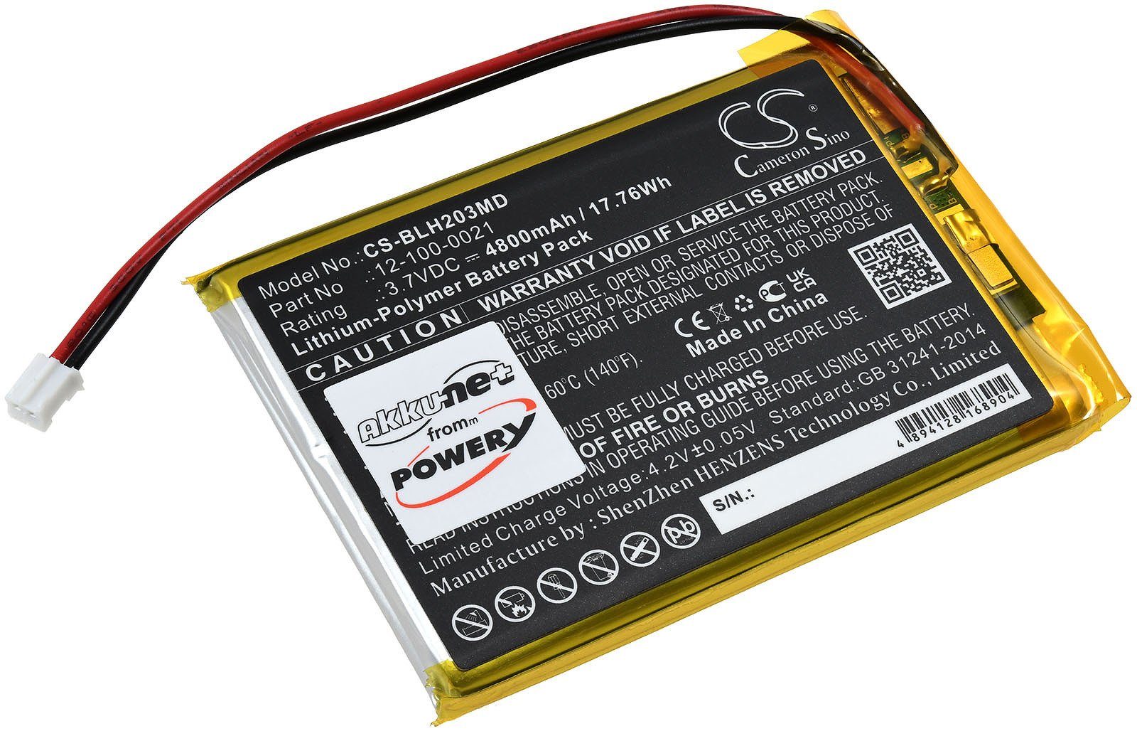 Akku für Biolight BLT-203 Akku