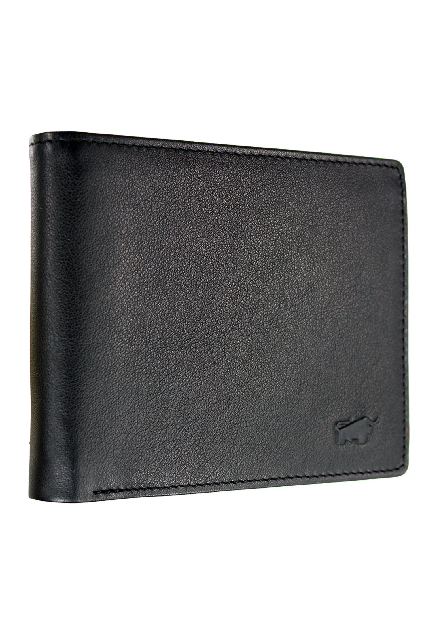 Braun Büffel Geldbörse 14CS Kartenbörse 14 schwarz, mit ARIZONA 2.0 Kartenfächern