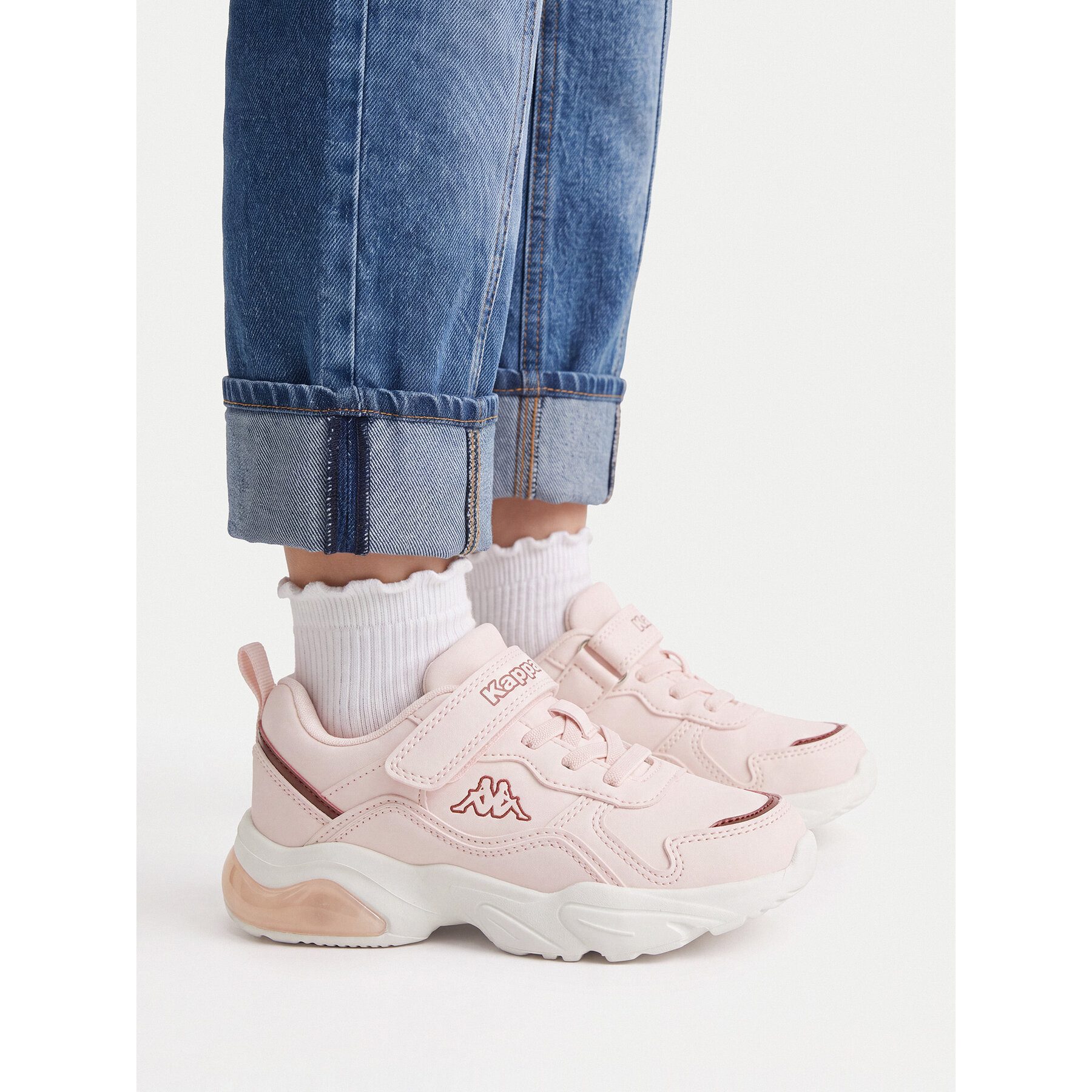 Kappa Kappa Mädchen Turnschuhe 5907964179832 Rosa Walkingschuh