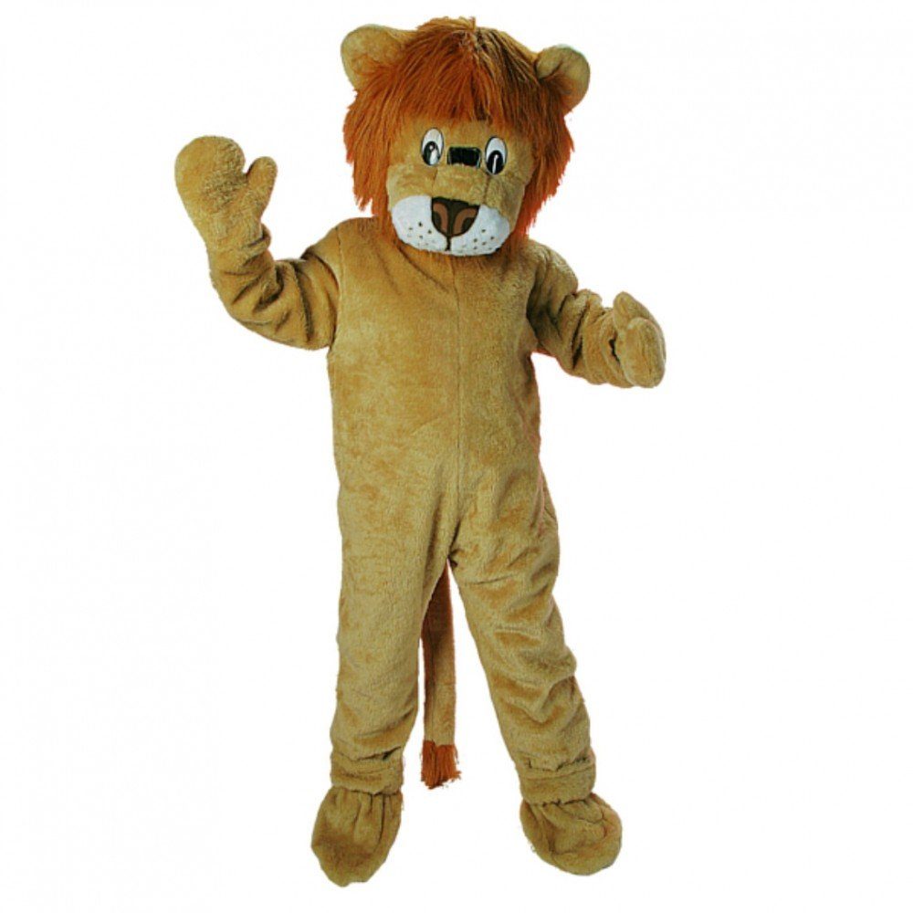 Orlob Maskottchen-Kostüm Löwe für Erwachsene