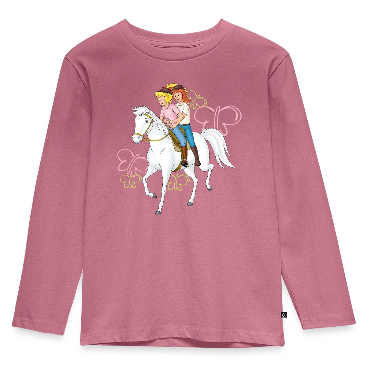 T-Shirt Bibi Und Tina Reiten Auf Stute Sabrina Kinder Premium Langarmshirt