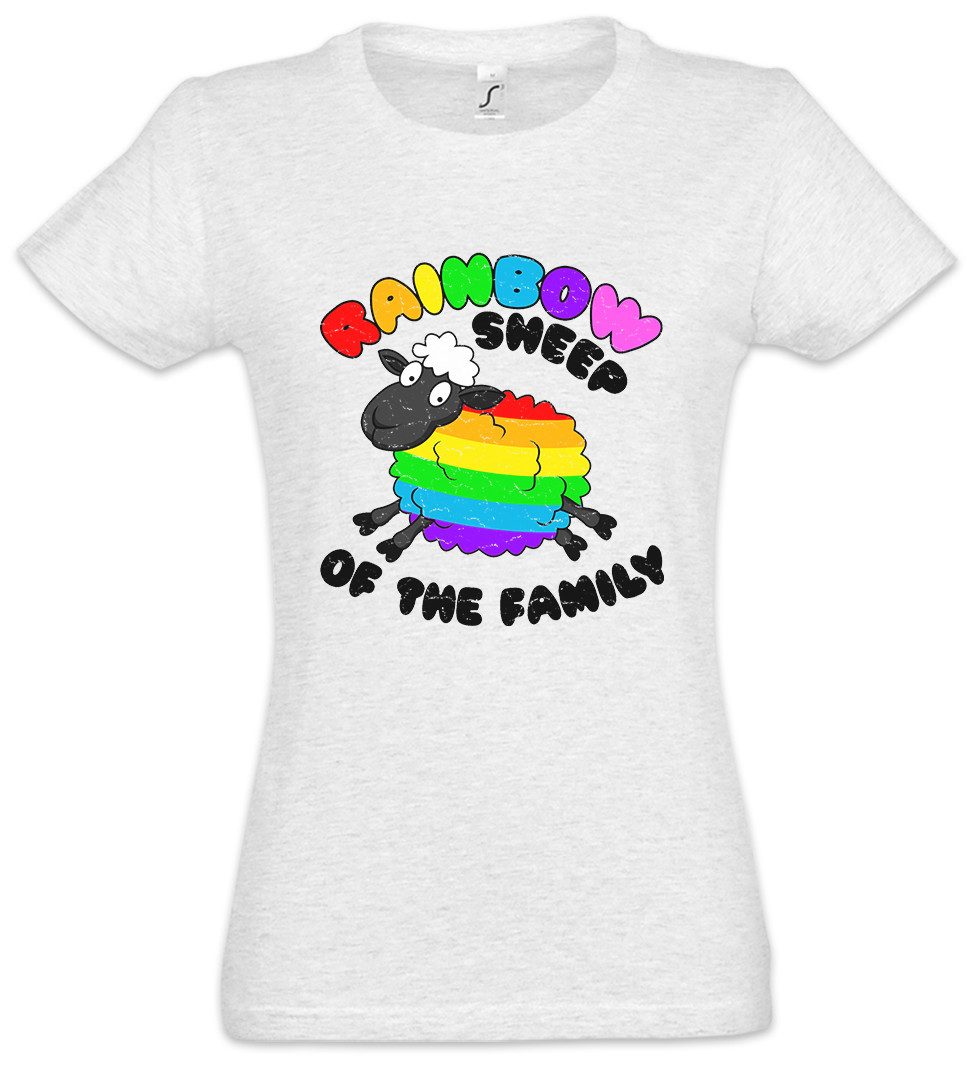 Urban Backwoods Print-Shirt Rainbow Sheep Of günstig online kaufen