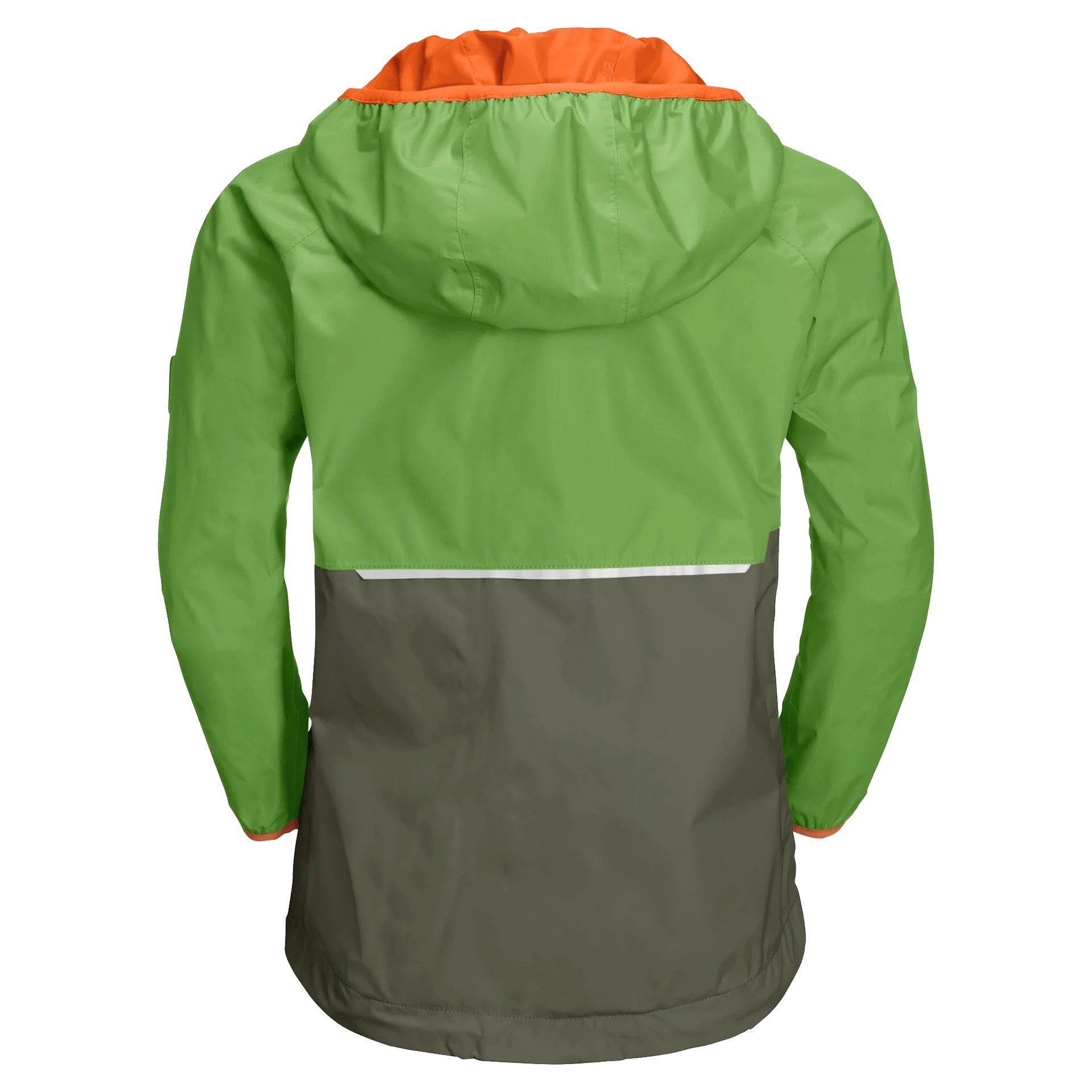 Jack Wolfskin Regenjacke Rainy (wind- und wasserdicht) grün Kinder