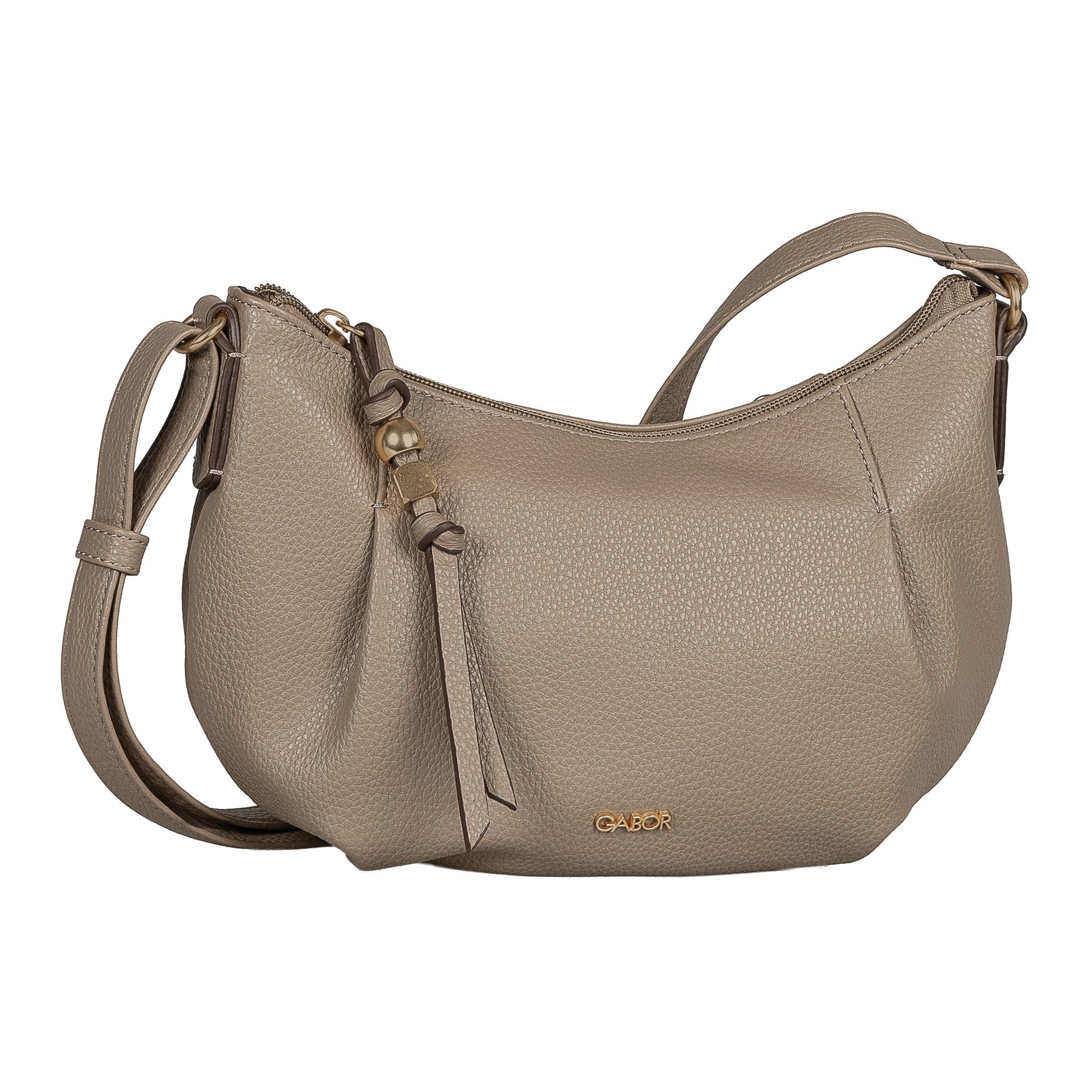 Gabor Umhängetasche Sedine, Damen Schultertasche mit Logo-Applikation