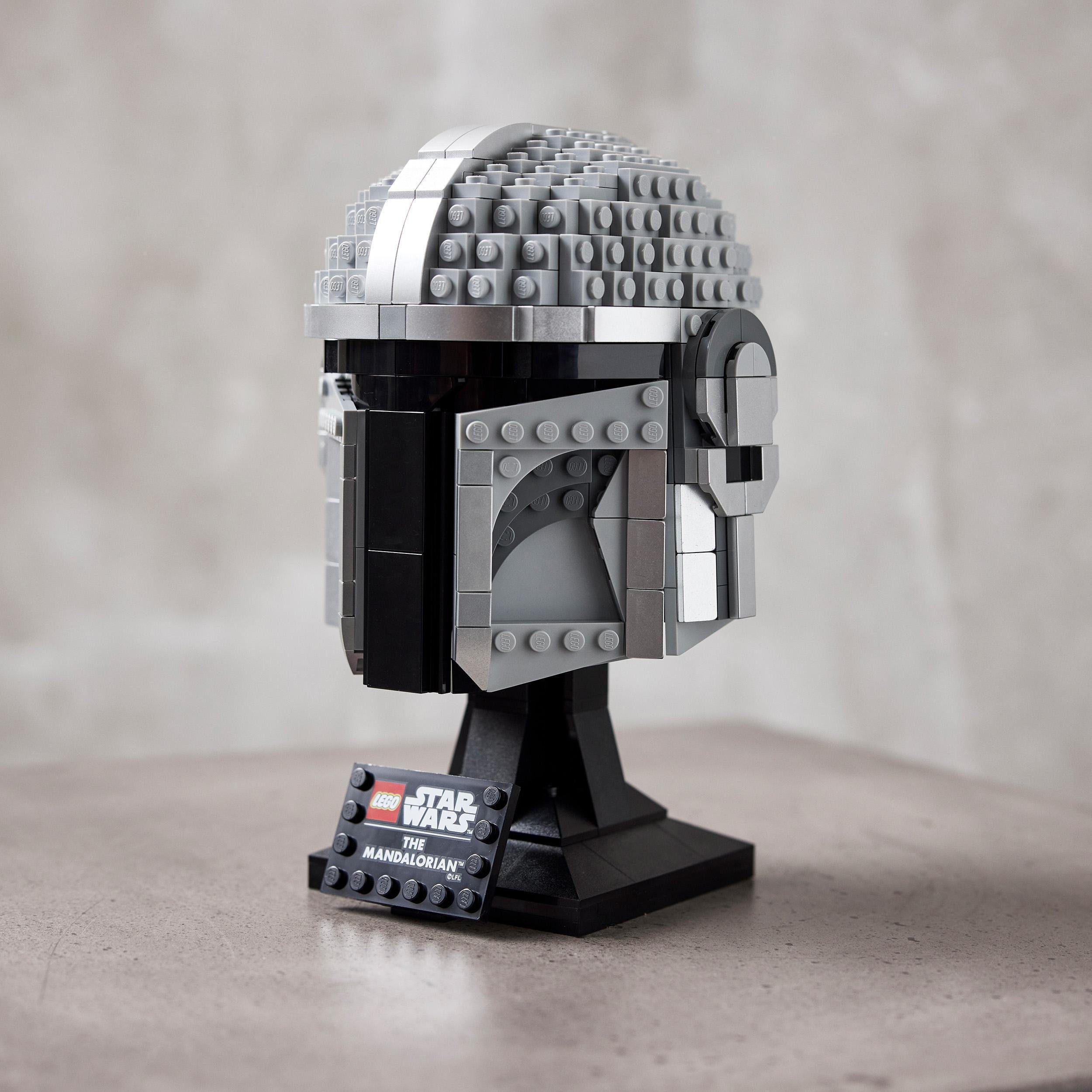 LEGO® Konstruktionsspielsteine Mandalorianer Helm (75328), Star St), (584 Made in Europe Wars™, LEGO®