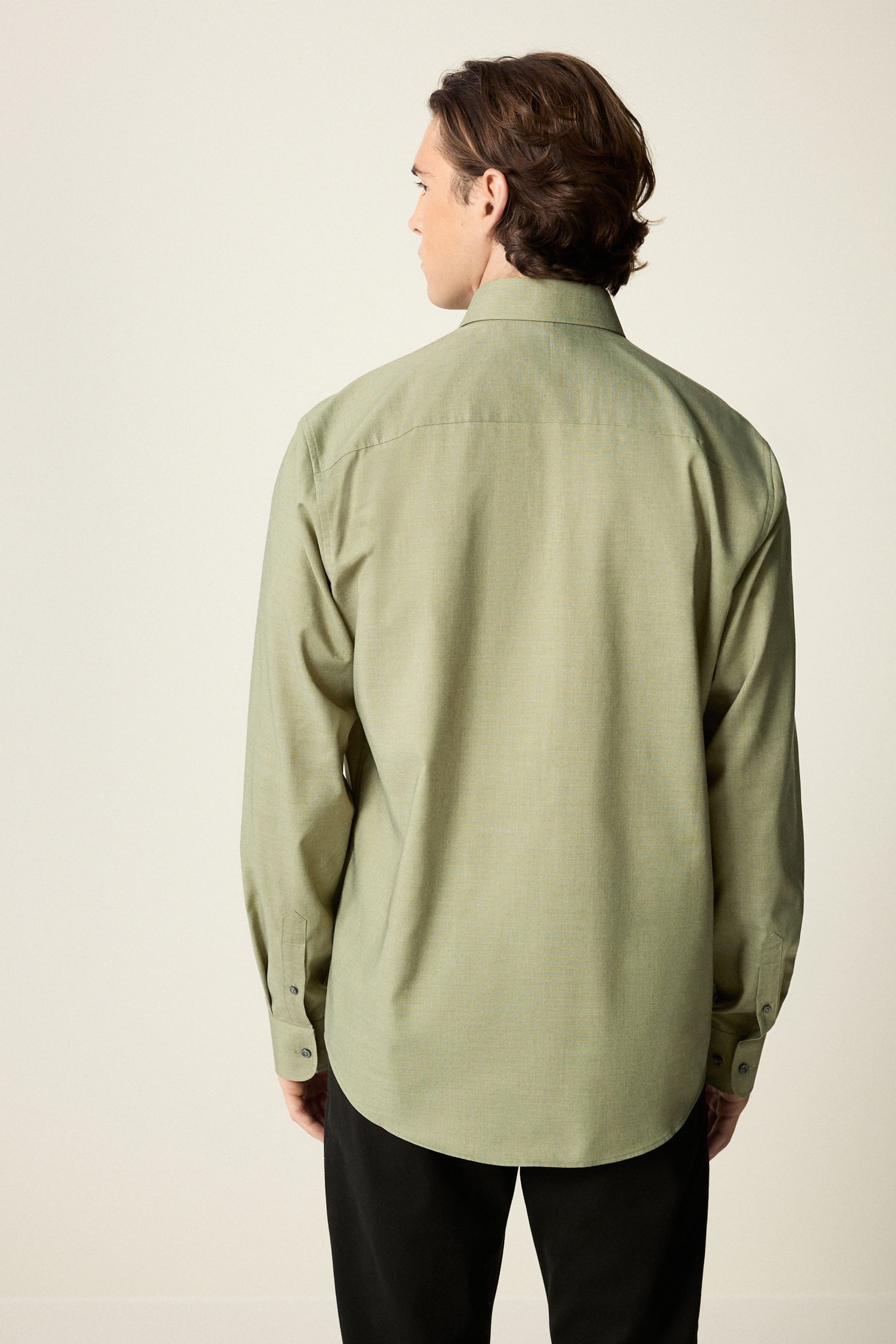 Next Businesshemd Pflegeleichtes Button-Down-Oxford-Hemd (1-tlg) günstig online kaufen