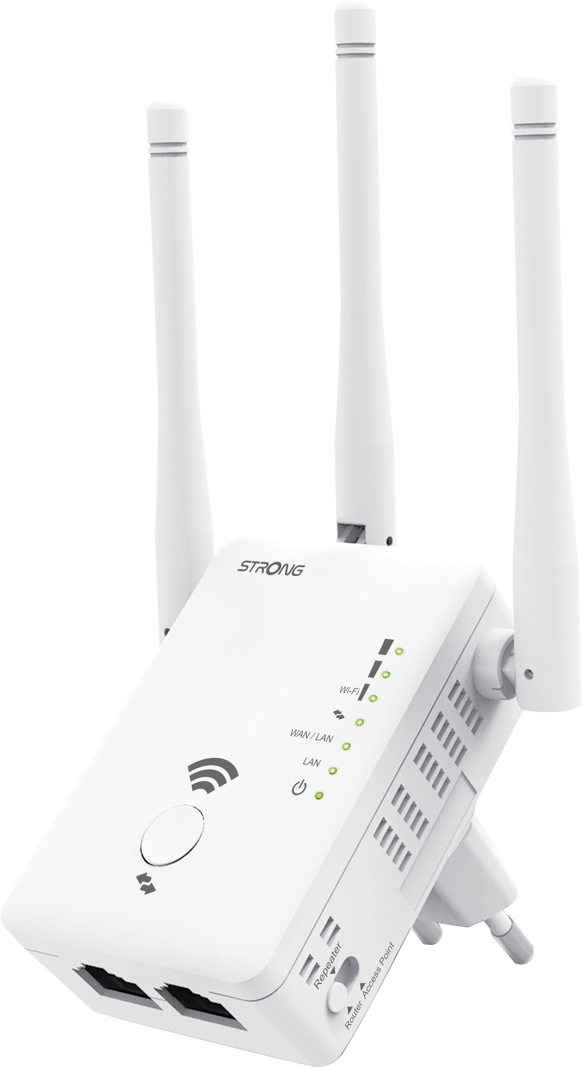 Strong »Universal Repeater 300 Mbit/s« NetzwerkAdapter, Repeater