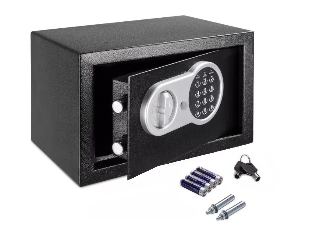 Rungassi Wandtresor Stark`s LED Elektronischer Safe Tresor Geldschrank Wandtresor