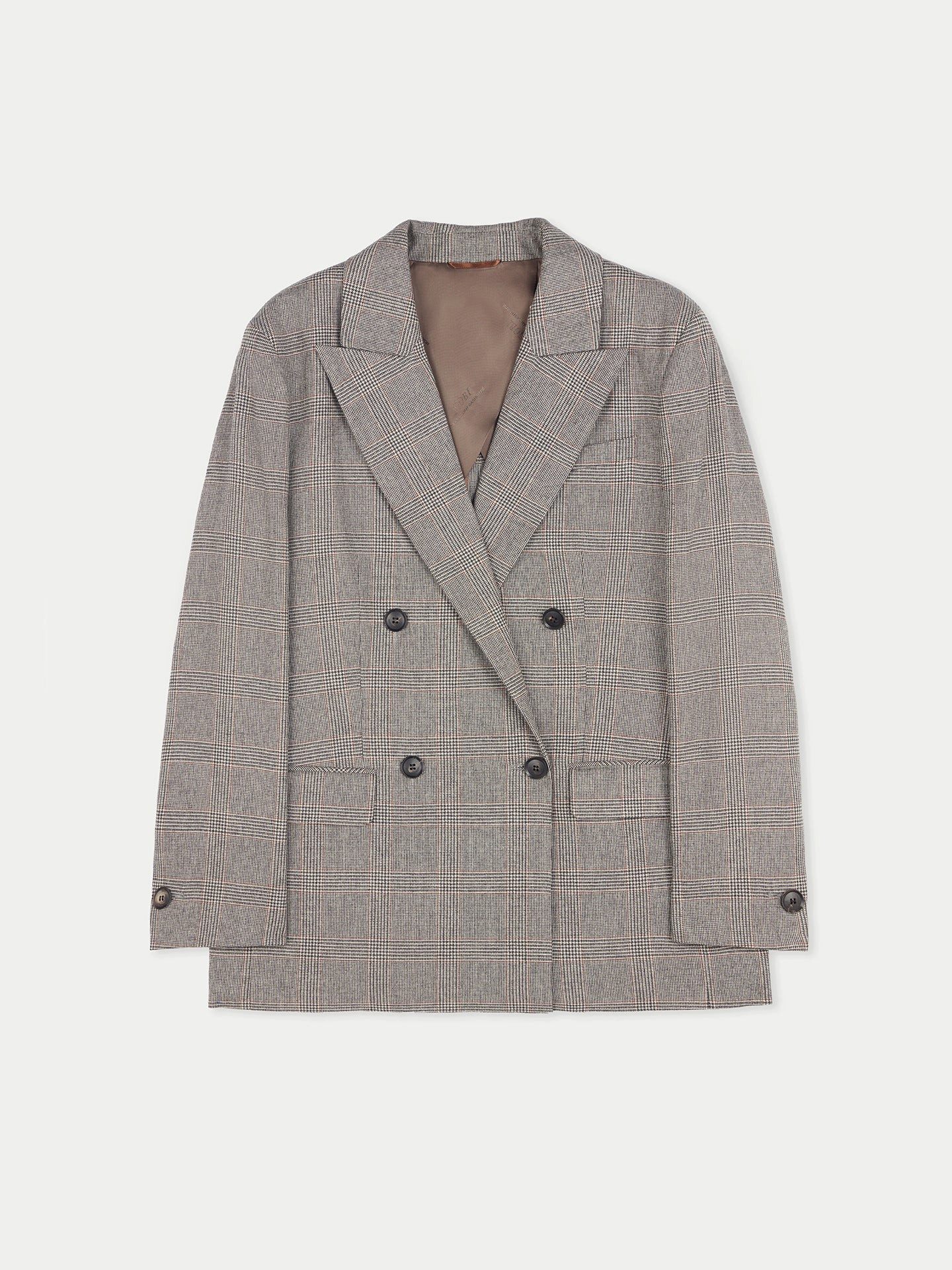 GOBI Cashmere Blusenblazer Zweireihiger Kaschmirblazer