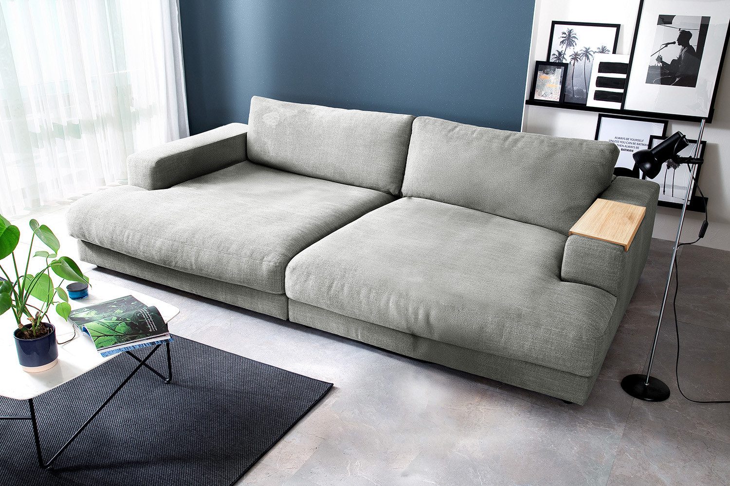 KAWOLA Big-Sofa MADELINE Riesen Stoffsofa - günstig online kaufen