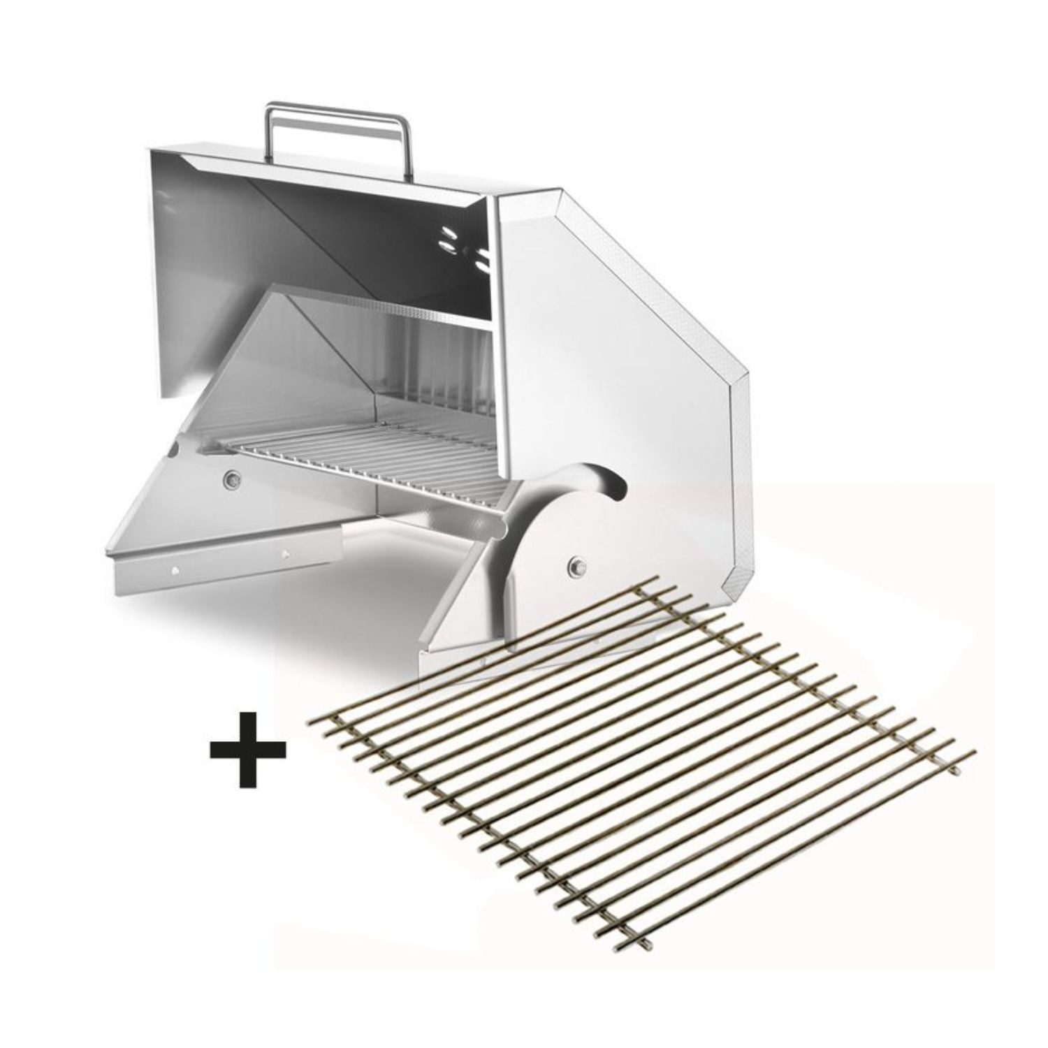 Thüros Holzkohlegrill Thüros Schwenkhaube inkl. Rostauflage für T3 Grillfläche 42 x 42 cm