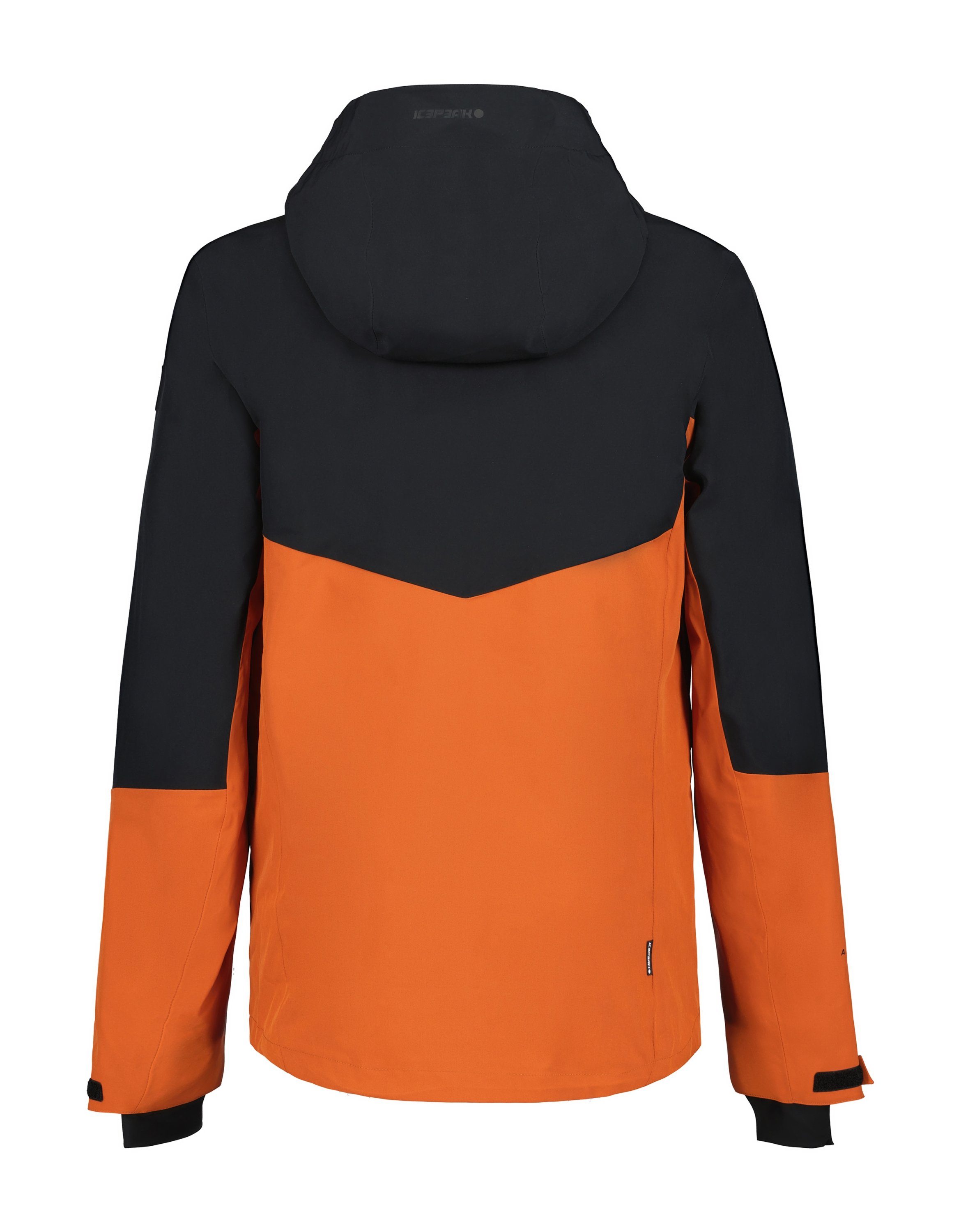 schwarz orange, Jacke Funktionsjacke Dassow Icepeak