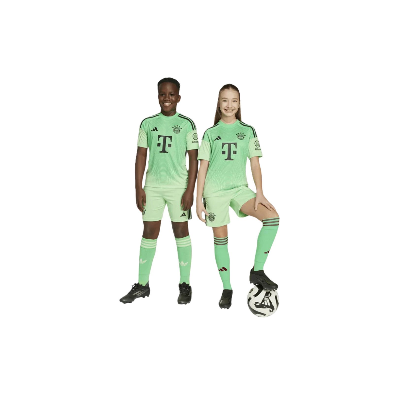 adidas Sportswear Shorts FC Bayern Torwarthose 25/26 Kinder grau/minze