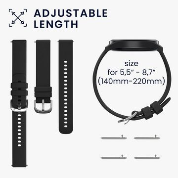 kwmobile Uhrenarmband 2x Sportarmband für Huawei Watch GT4 41mm, Armband TPU Silikon Set Fitnesstracker