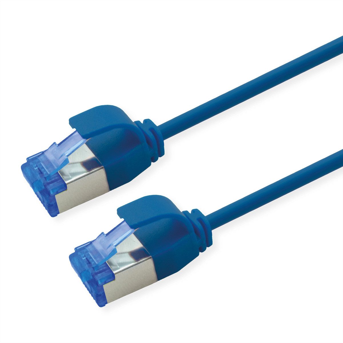 ROLINE Patchkabel Cat.6A (Class EA) S/FTP (PiMF) LAN-Kabel, RJ-45 Männlich (Stecker), RJ-45 Männlich (Stecker) (30.0 cm), LSOH, PoE