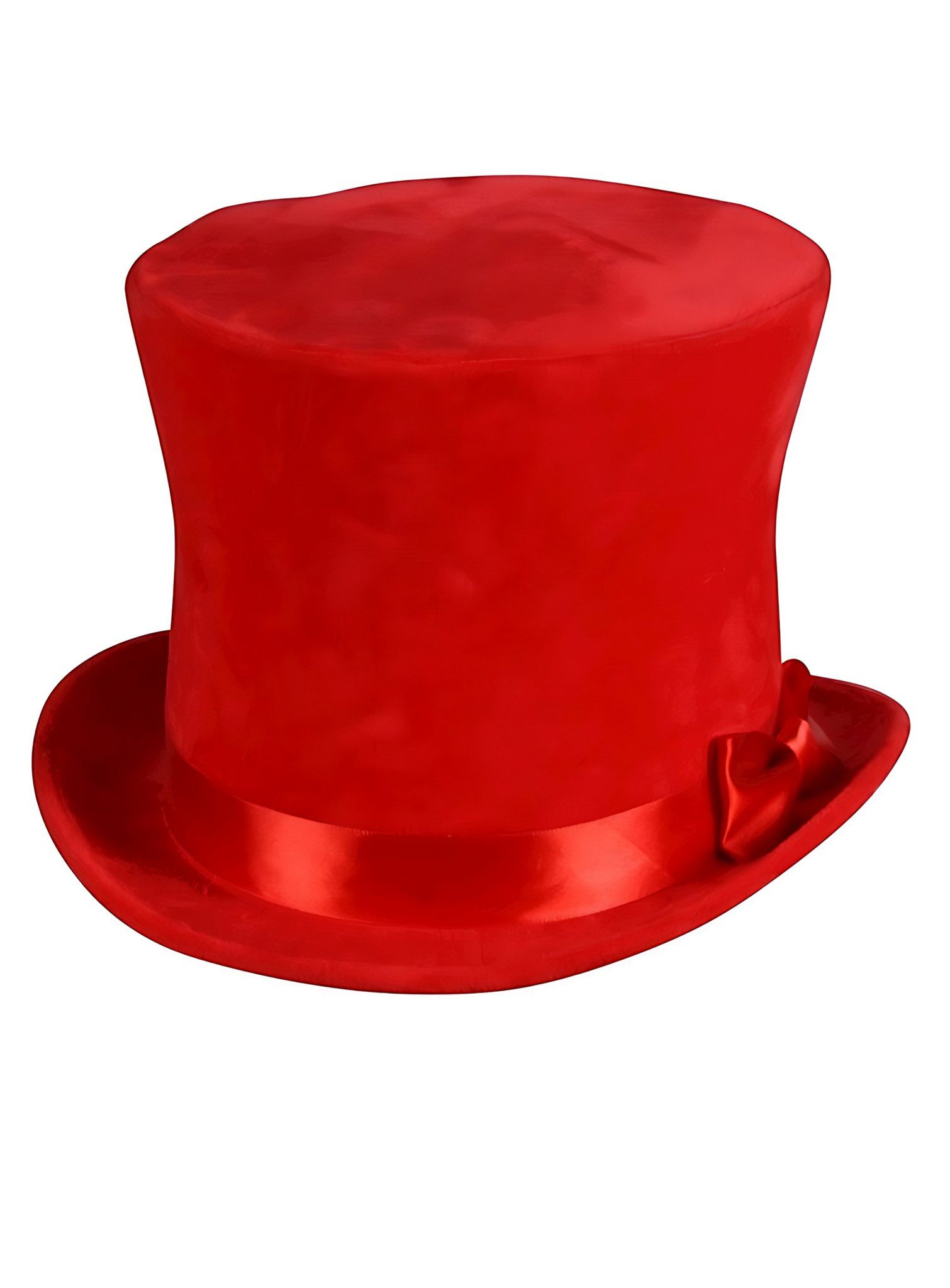Kostüm Samtzylinder rot