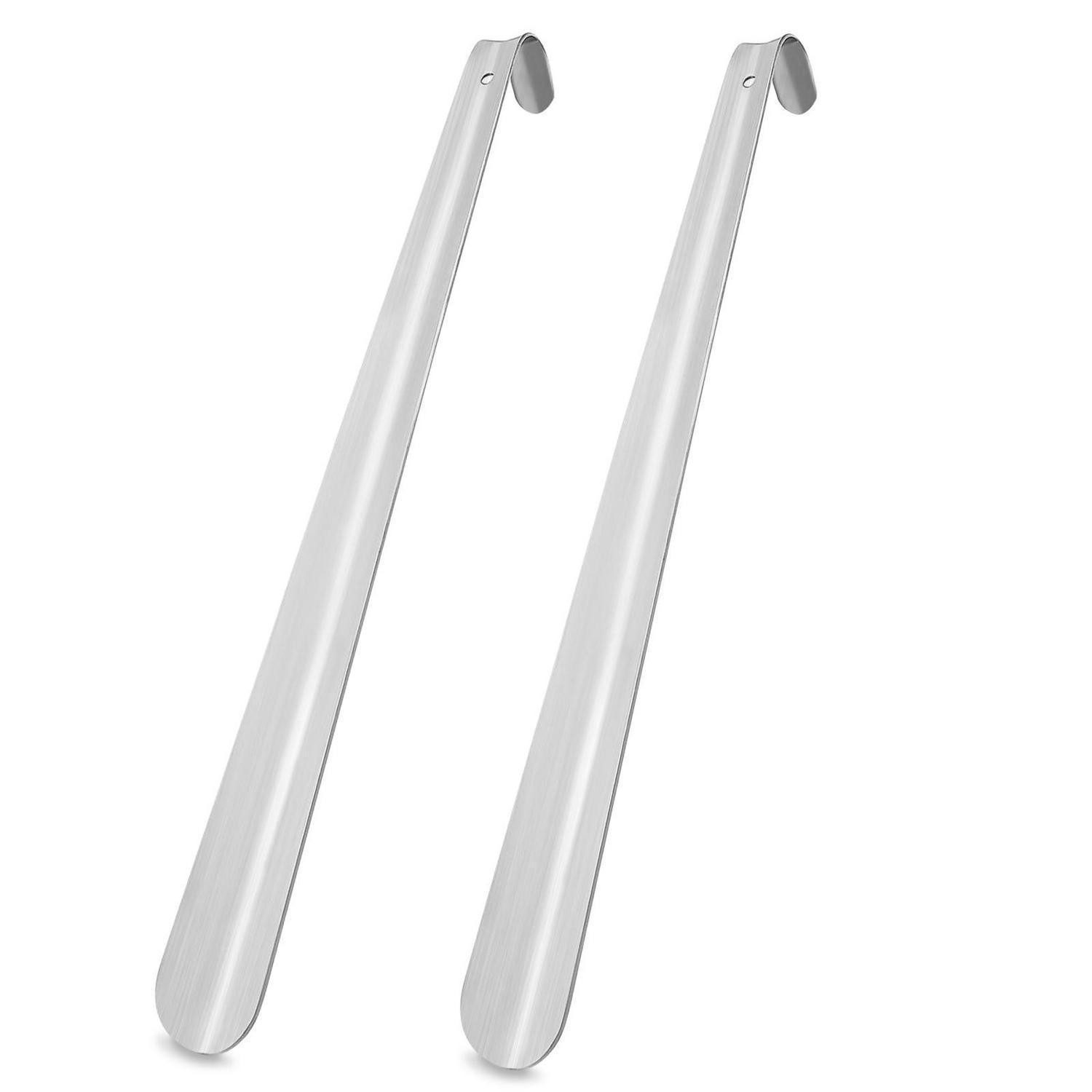 LuxusKollektion Schuhlöffel Schuhlöffel Edelstahl 42cm 2er-Set